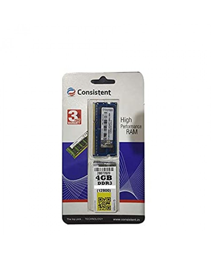 CONSISTENT RAM DDR3 4GB LAPTOP