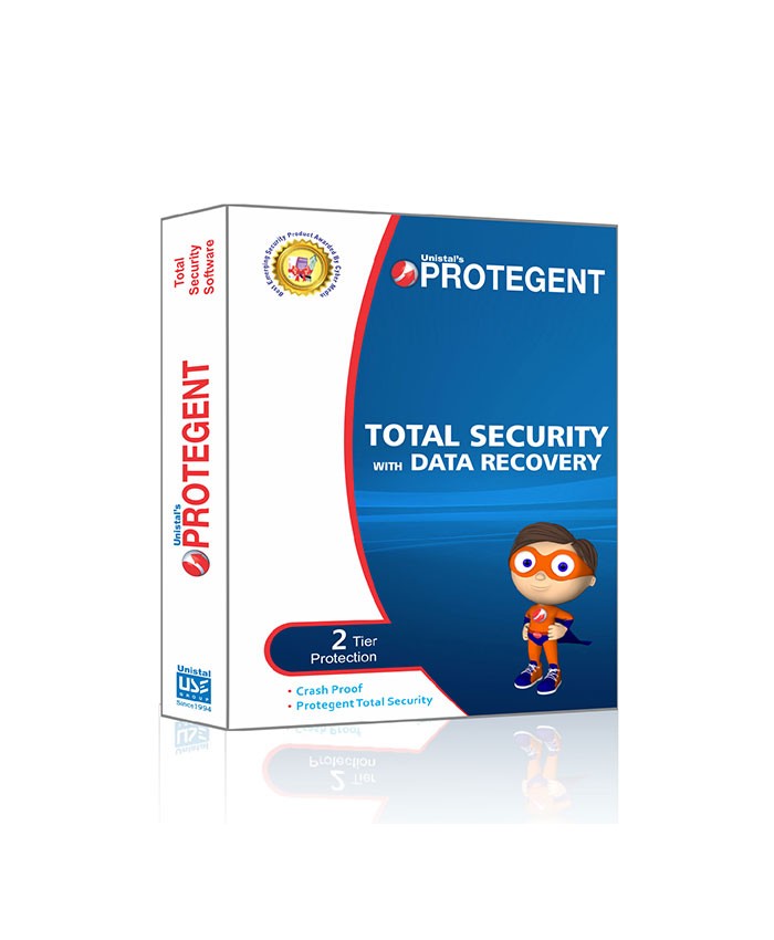 PROTEGENT ANTIVIRUS TOTAL SECURITY WITH DATA RECOVERY SOFTWARE