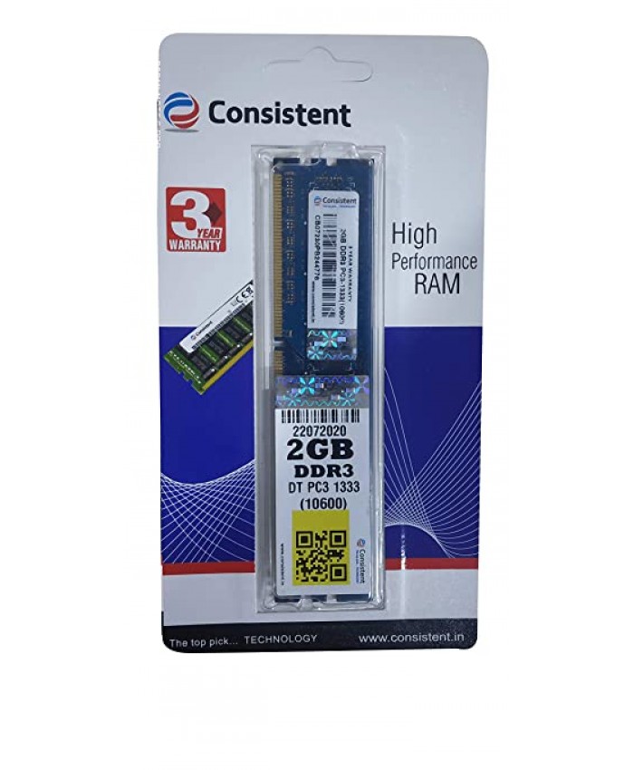 CONSISTENT RAM 2GB DDR3 LAPTOP