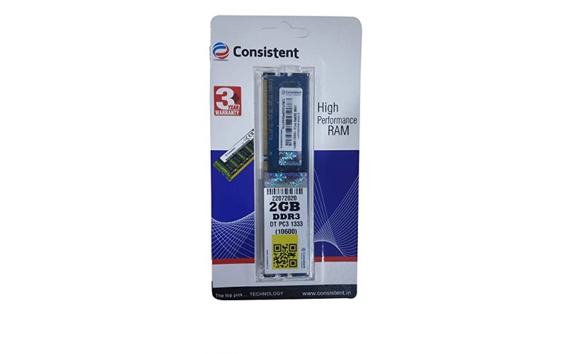 CONSISTENT RAM DDR3-2GB