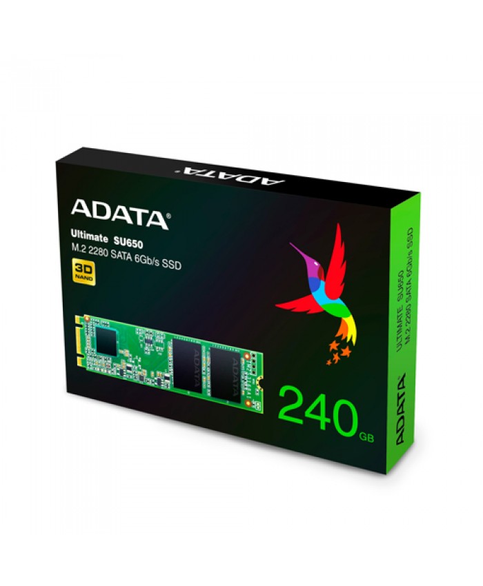 A DATA SSD 240GB  M.2 SU650