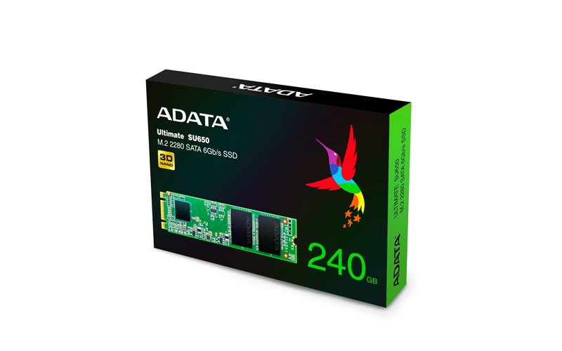 A DATA SSD 240GB  M.2 SU650