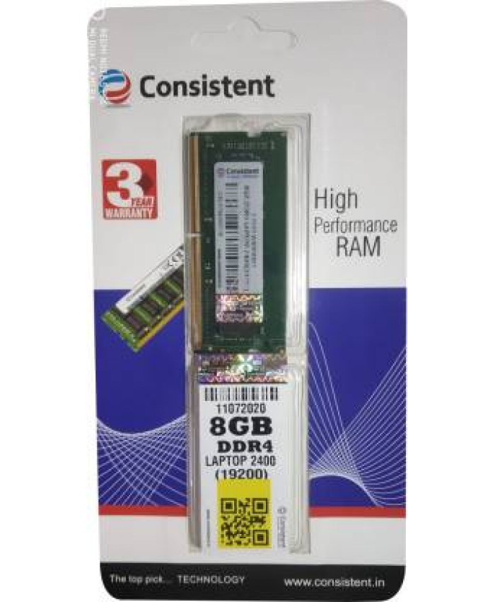 CONSISTENT RAM 8GB DDR4 DESKTOP