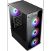 GEONIX GAMING CABINET BLACK TORII X20 4RGB FAN