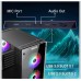GEONIX GAMING CABINET BLACK TORII X20 4RGB FAN