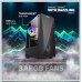 GEONIX GAMING CABINET BLACK X10 BLACK RGB FAN