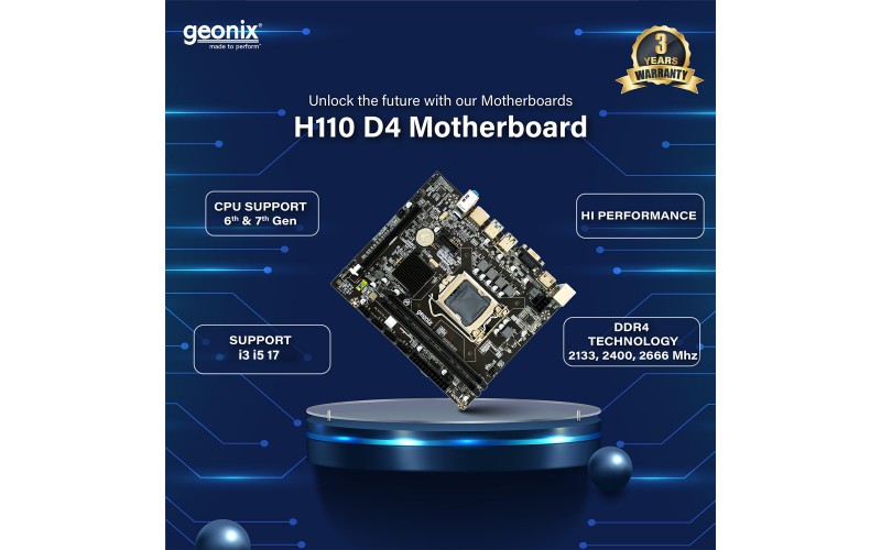 GEONIX GX-H110 D4 Motherboard
