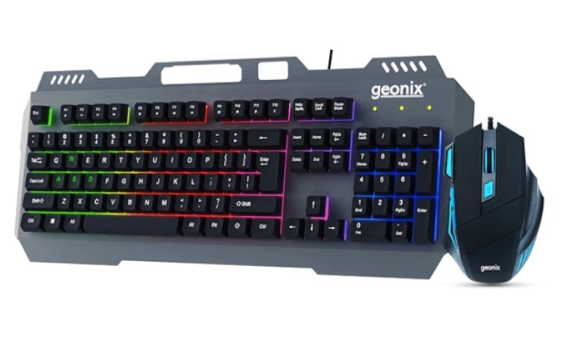 GEONIX KEYBOARD MOUSE USB COMBO RGB