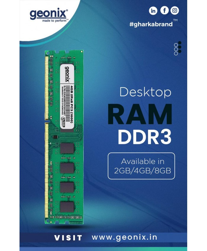 GEONIX RAM DDR3 4GB