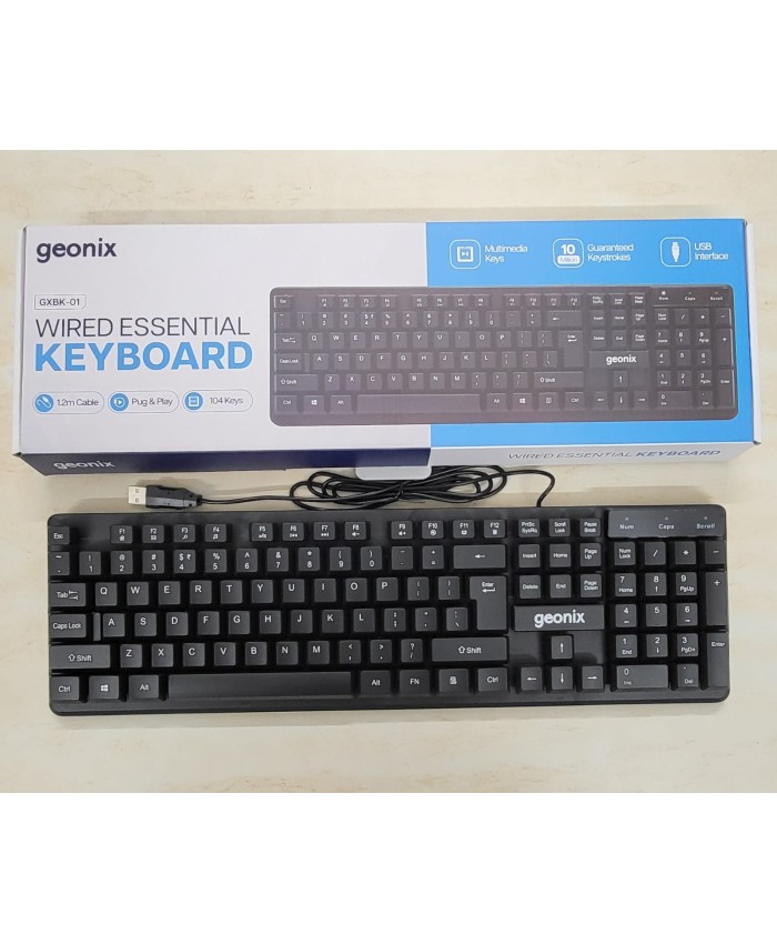 GEONIX KEYBOARD USB GXBK-01