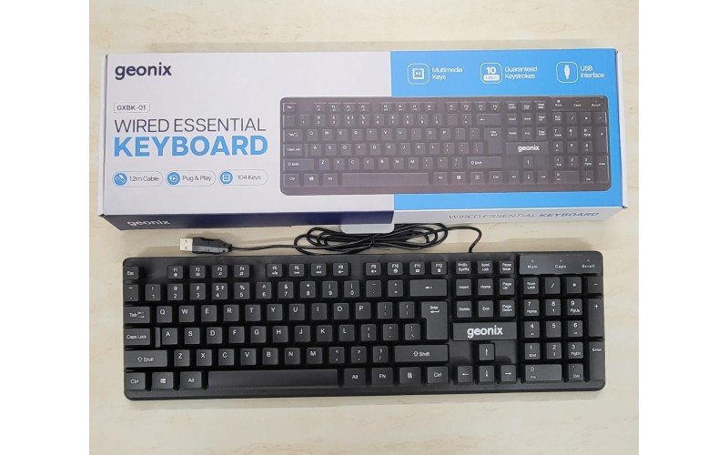 GEONIX KEYBOARD USB GXBK-01