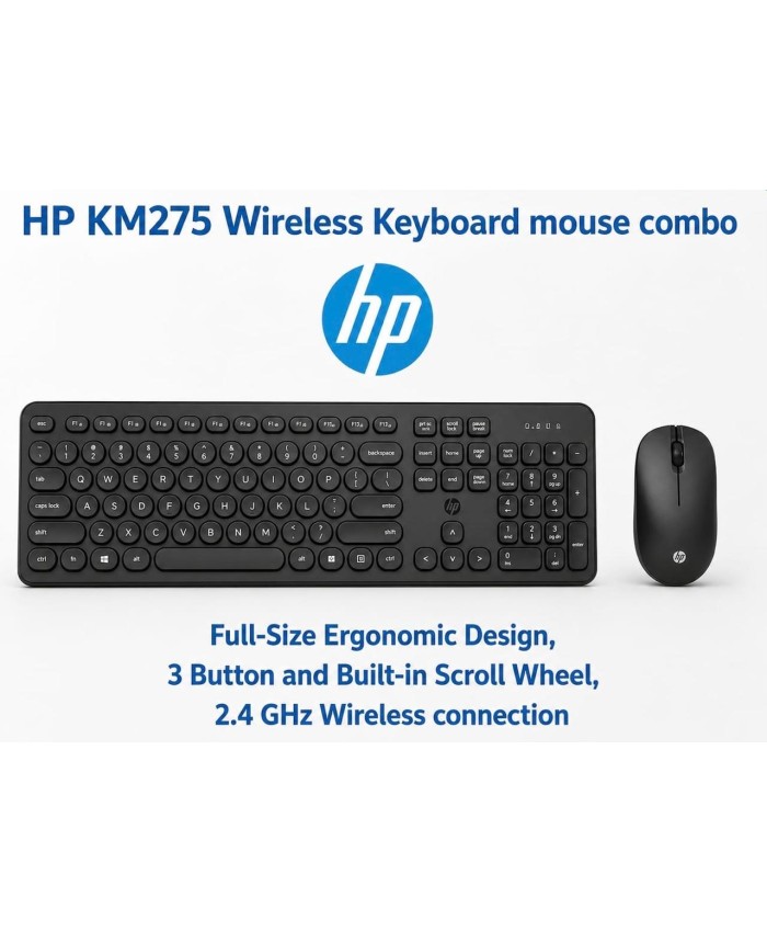 HP KEYBOARD MOUSE WIRELESS COMBO KM275