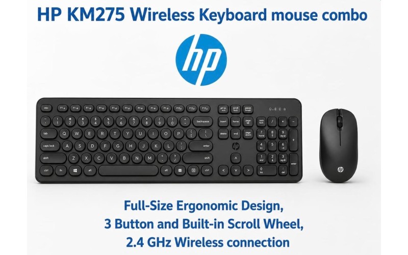 HP KEYBOARD MOUSE WIRELESS COMBO KM275