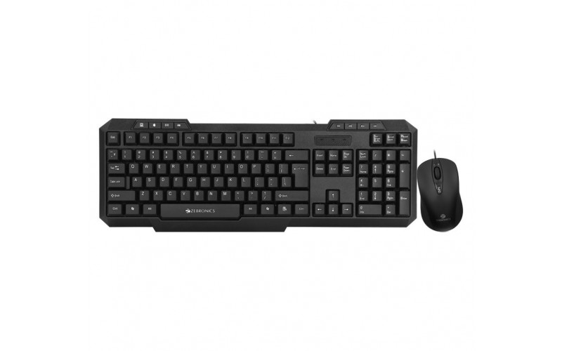 ZEBRONICS KEYBOARD MOUSE COMBO JUDWA 760