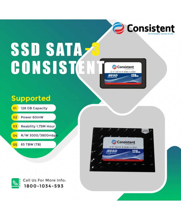 CONSISTENT SSD 128GB SATA