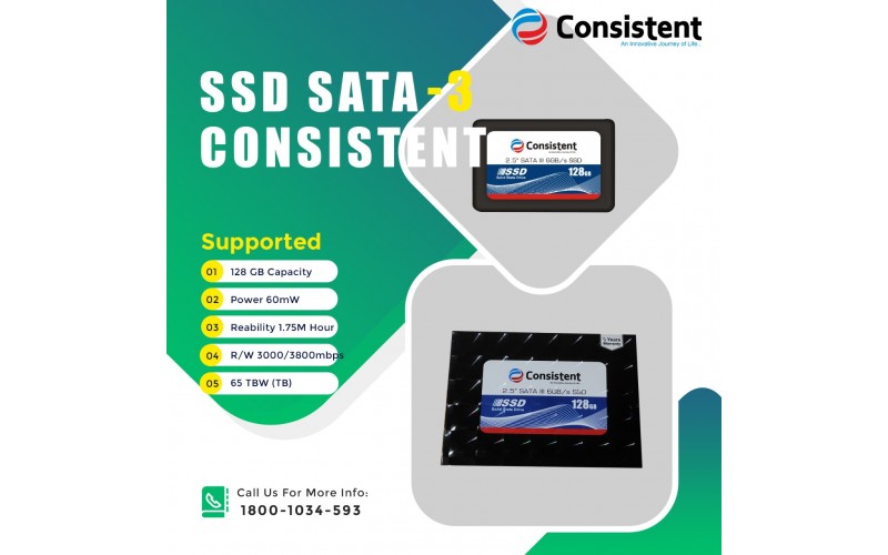 CONSISTENT SSD 128GB SATA