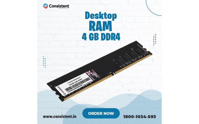 CONSISTENT RAM 4GB DDR4 DESKTOP