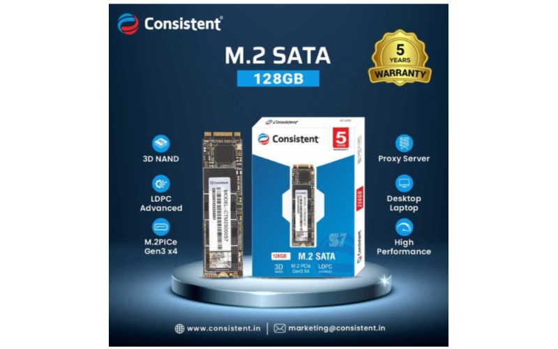 CONSISTENT SSD 128GB M.2