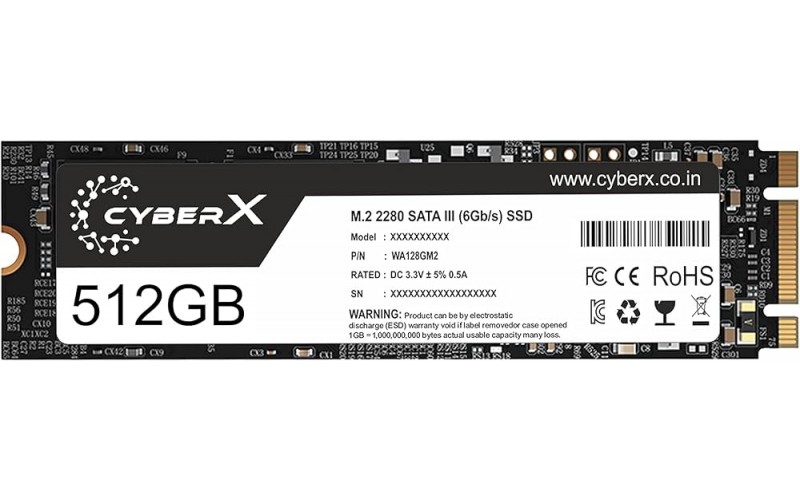 CYBERX SSD 512GB M.2