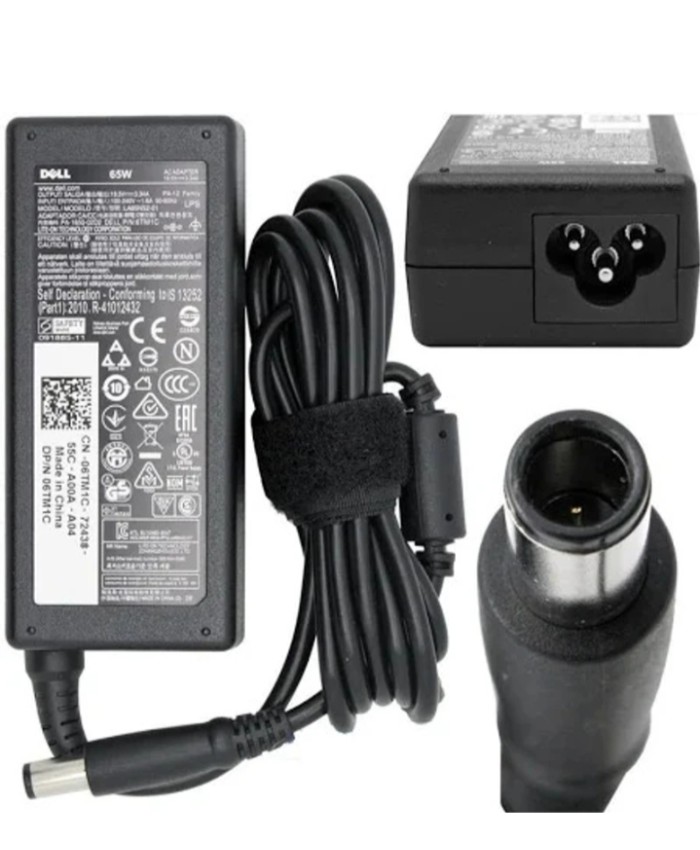 DELL LAPTOP ADAPTOR 19.5V 3.34A 65WATT  BIG PIN