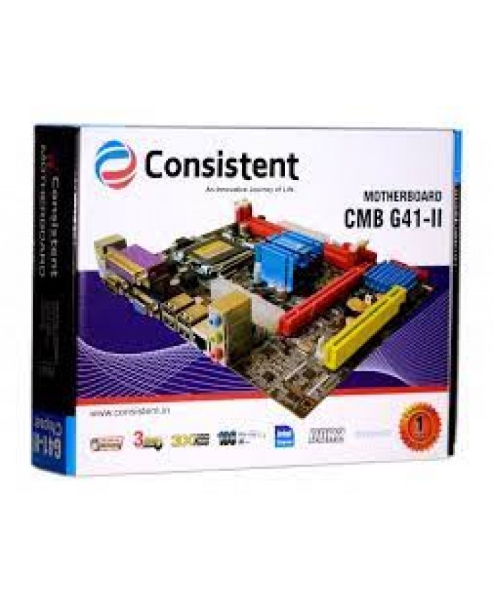 CONSISTENT MOTHER BOARD G41 DDR 2