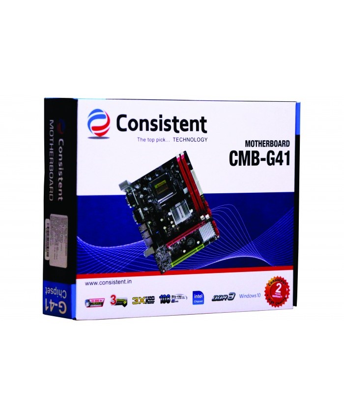 CONSISTENT MOTHER BOARD G41 DDR3