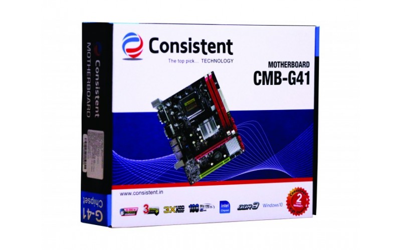 CONSISTENT MOTHER BOARD G41 DDR3