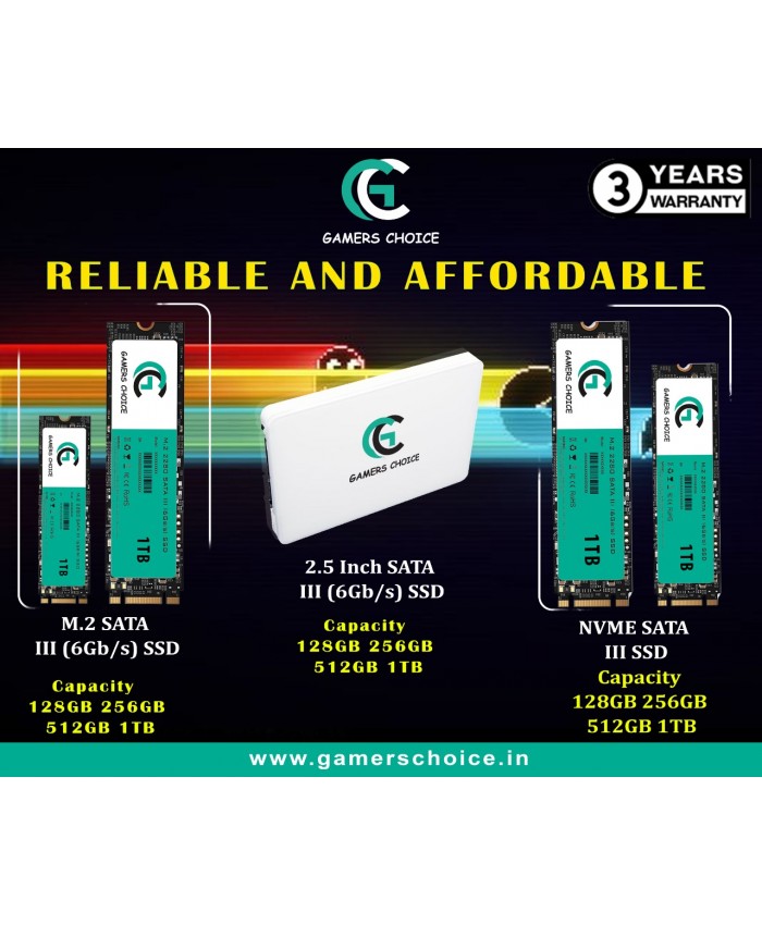 GAMER CHOICE SSD 128 GB  M.2
