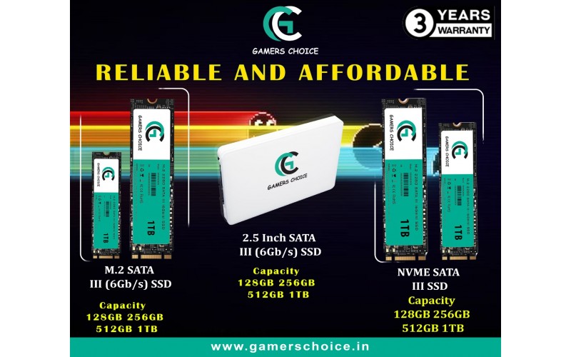 GAMER CHOICE SSD 512GB NVME