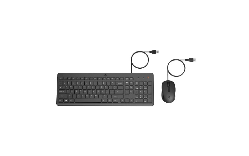 HP KEYBOARD MOUSE WIRED COMBO 150