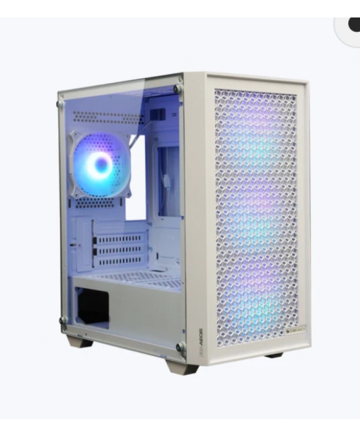 ZEBRONICS GAMING CABINET AEGIS WHITE