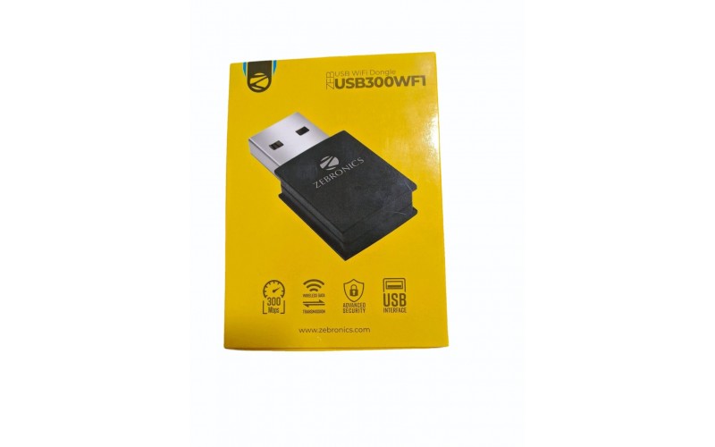 ZEBRONICS USB WIFI 300WFI