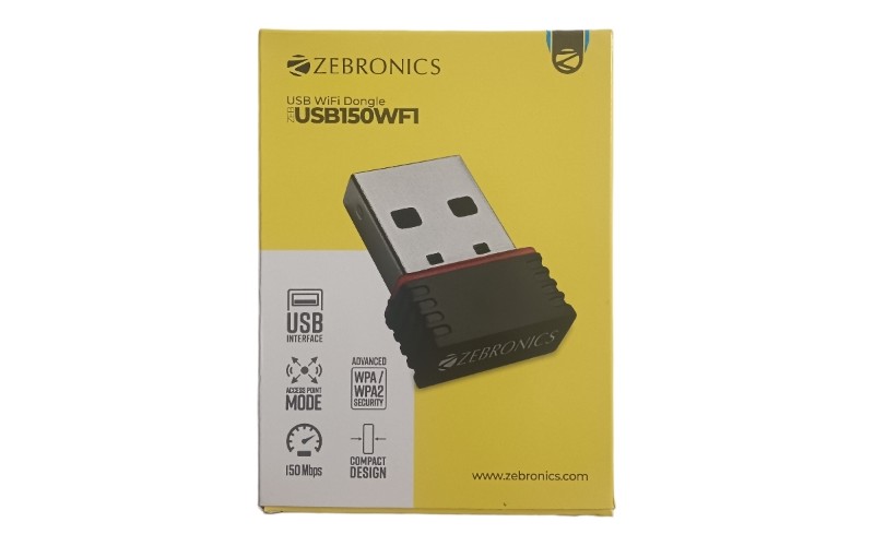 ZEBRONICS USB WIFI 150WFI
