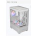 ZEBRONICS GAMING CABINET ICECAP WHITE