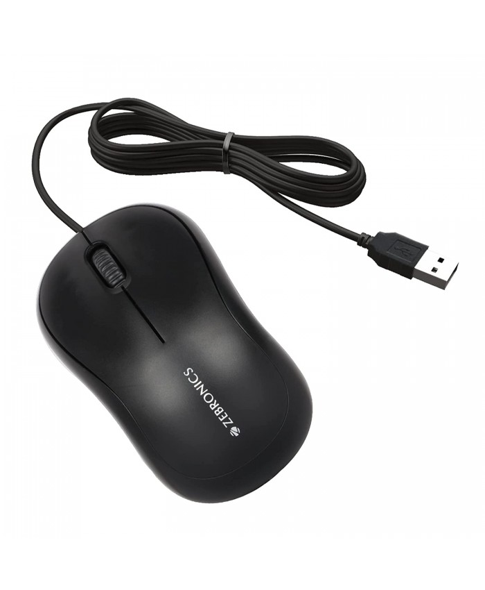ZEBRONICS MOUSE OPTICAL USB COMFORT+