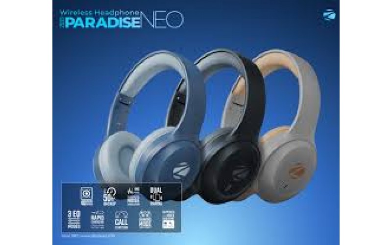 ZEBRONICS BLUETOOTH HEADPHONE PARADISE NEO
