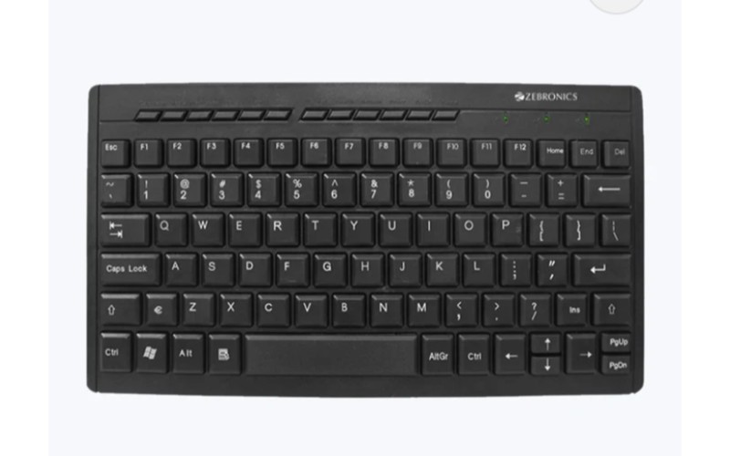 ZEBRONICS KEYBOARD USB SMALL K04