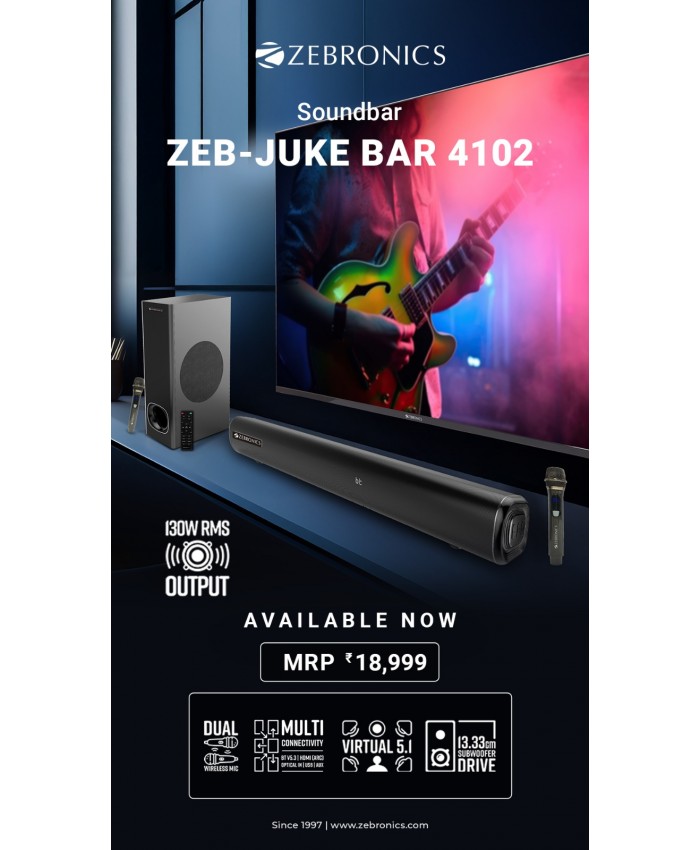 ZEB COMPUTER MM SPEAKER SOUND BAR JUKE BAR 4102  ZEB COMPUTER MM SPEAKER SOUND BAR JUKE BAR 4102