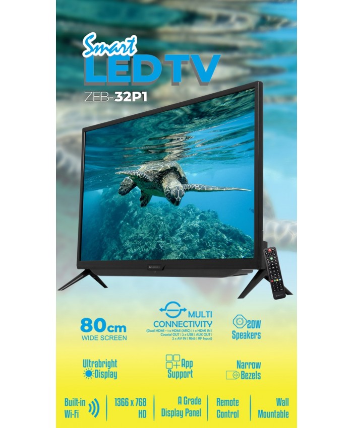 ZEBRONICS SMART LED TV ZEB 32PI