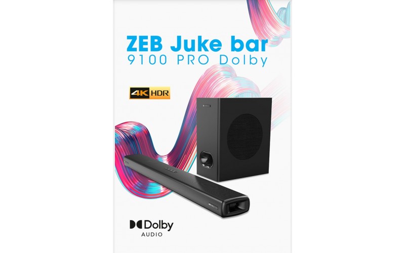 ZEBRONICS SOUND BAR JUKE BAR 9100 PRO DOLVY