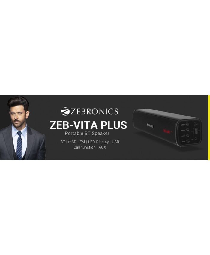 ZEBRONICS COMPUTER MM BT SPEAKER VITA PLUS