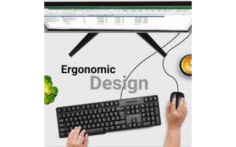 ZEBRONIC KEYBOARD MOUSE USB COMBO JUDWA 850