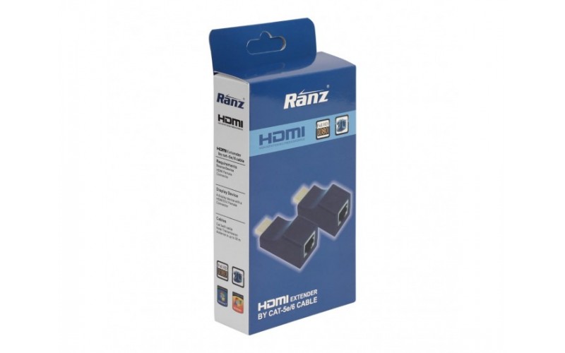 RANZ HDMI EXTENDER 30 MTR