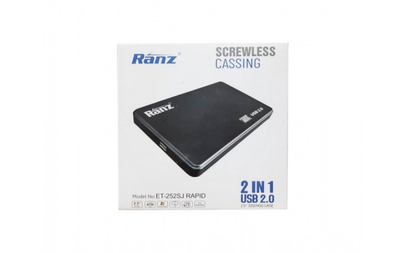 RANZ HARD DISK SATA CASING 2.5 INCH 2.0V