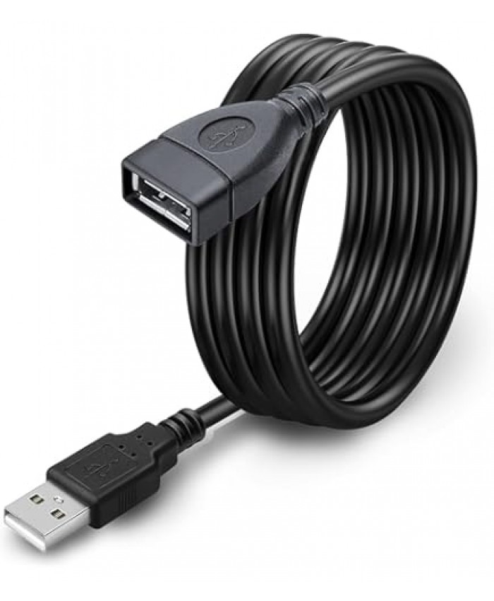 RANZ USB EXTENSION CABLE 1.5 MTR BLACK GOLD