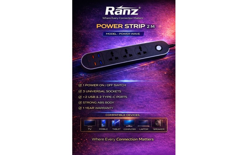 RANZ POWER SPIKE 3+1 M POWER WAVE