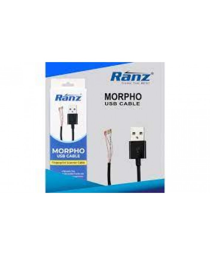 RANZ AADHAR USB CABLE FOR MORPHO DEVICE