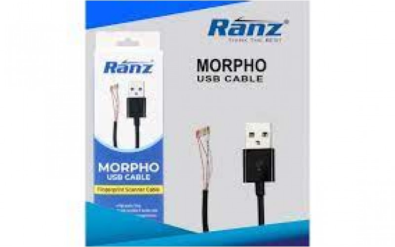 RANZ AADHAR USB CABLE FOR MORPHO DEVICE