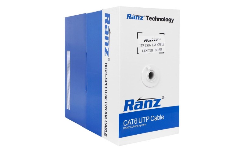 RANZ LAN CABLE 305MTR CAT6 