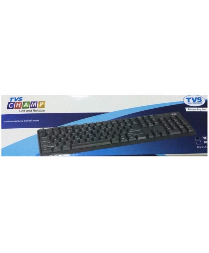 TVS KEYBOARD CHAMP USB 
